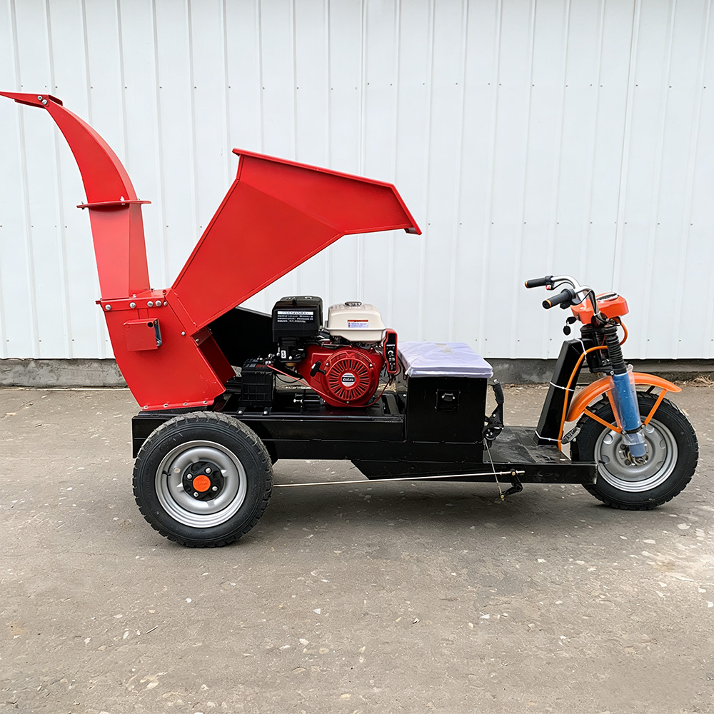 Three-wheel Wood Branch Crushe - Garden Shredder Chipper recension och pris