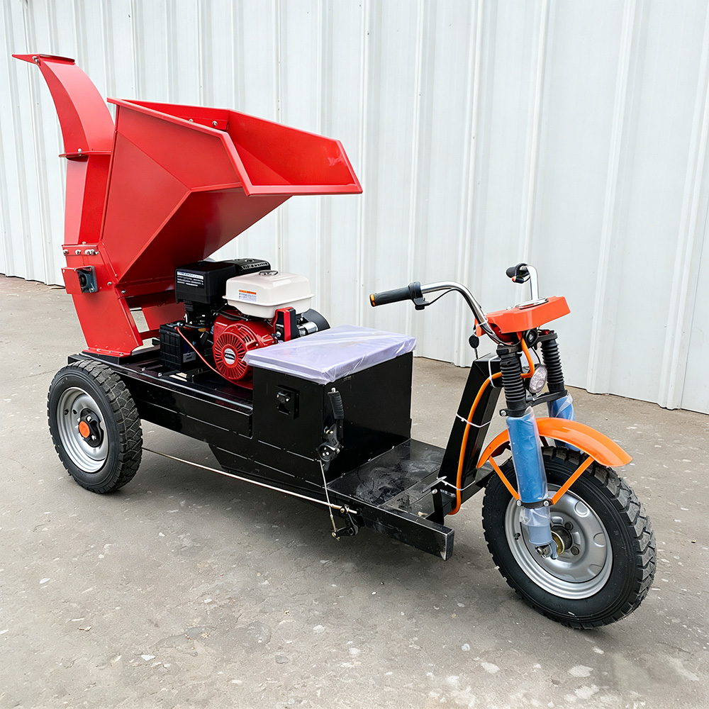 Three-wheel Wood Branch Crushe - Garden Shredder Chipper recension och pris