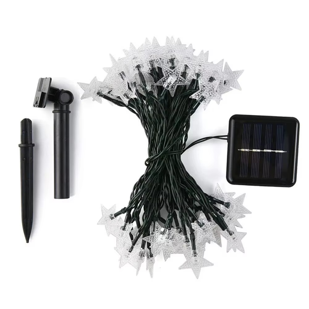 Outdoor Solar Powered Star Str - Outdoor Solar Power Xmas Lights recension och pris