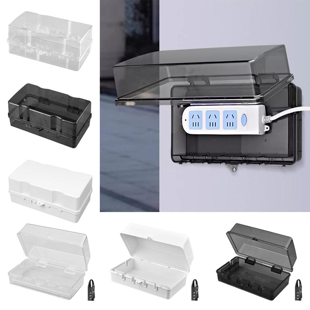 Portable Plastic Plug Box Anti - Outdoor Power Strip recension och pris