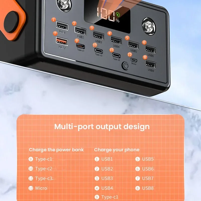 160000mAh Portable Power Bank  - Xiaomi Outdoor Power Supply recension och pris