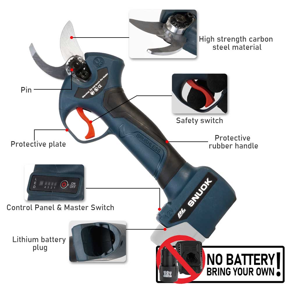 SNUOK 12V Brushless Electric P - Outdoor Power Solutions recension och pris