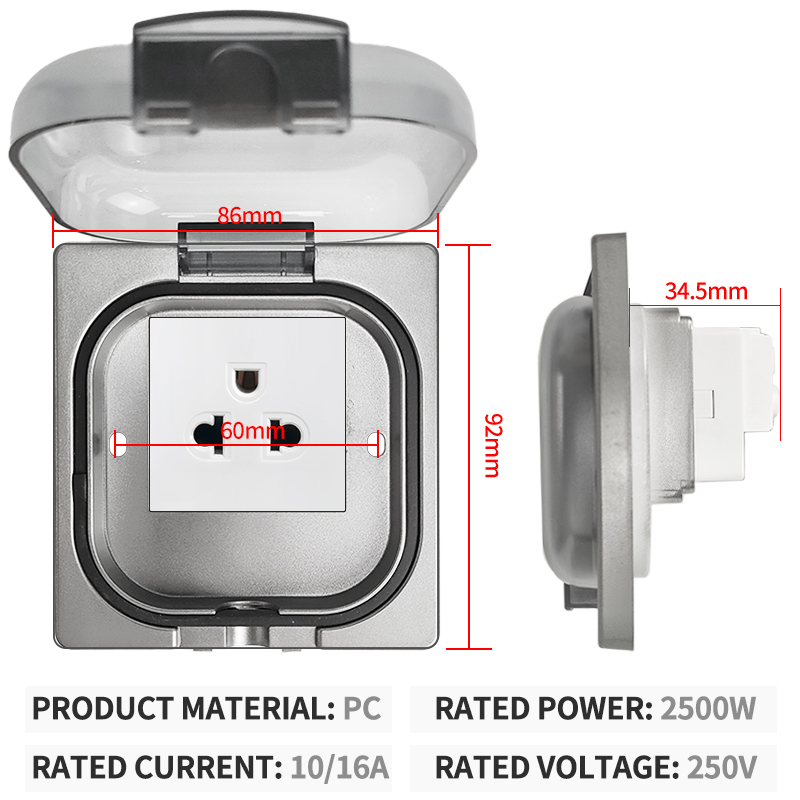 IP65 Waterproof Outdoor Socket - Outdoor Power Solutions recension och pris