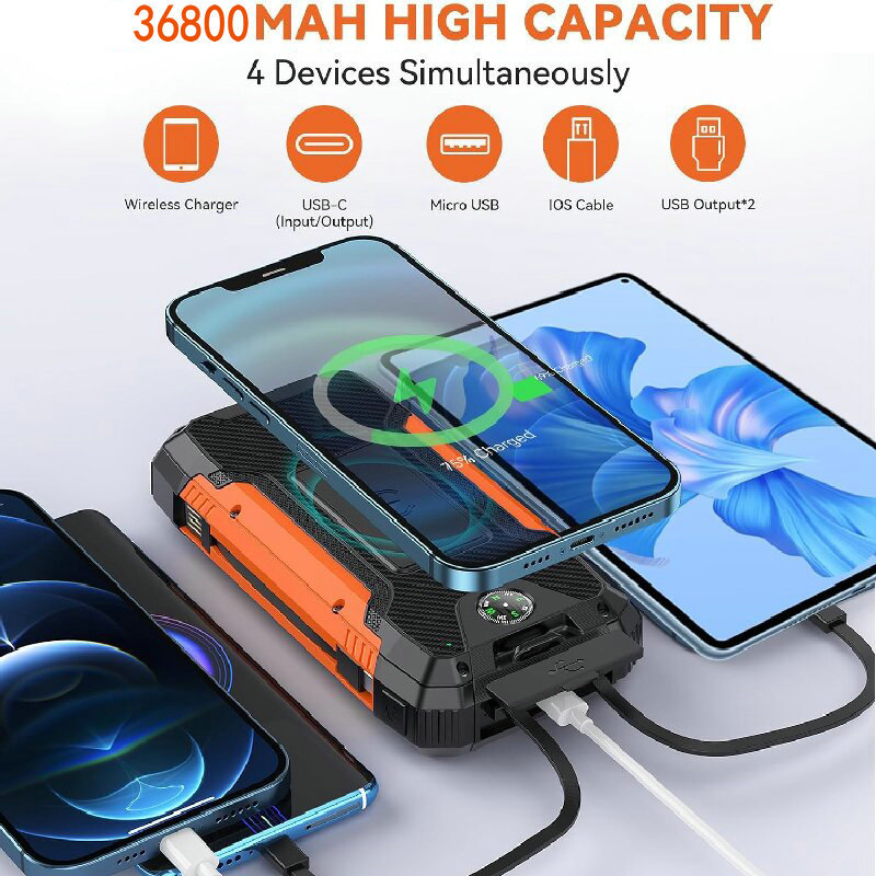 30000 mAh Solar Power Bank Fas - Xiaomi Outdoor Power Supply recension och pris