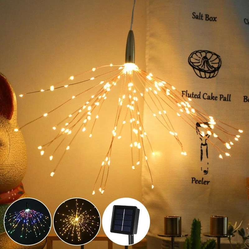 120Led 200 Led Solar Lamp Star - Outdoor Solar Power Xmas Lights recension och pris
