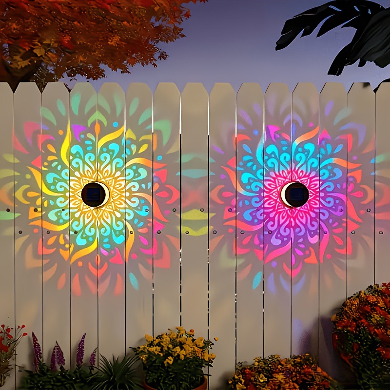 Solar LED Wall Light Mandala P - Outdoor Power Outlet Solar recension och pris