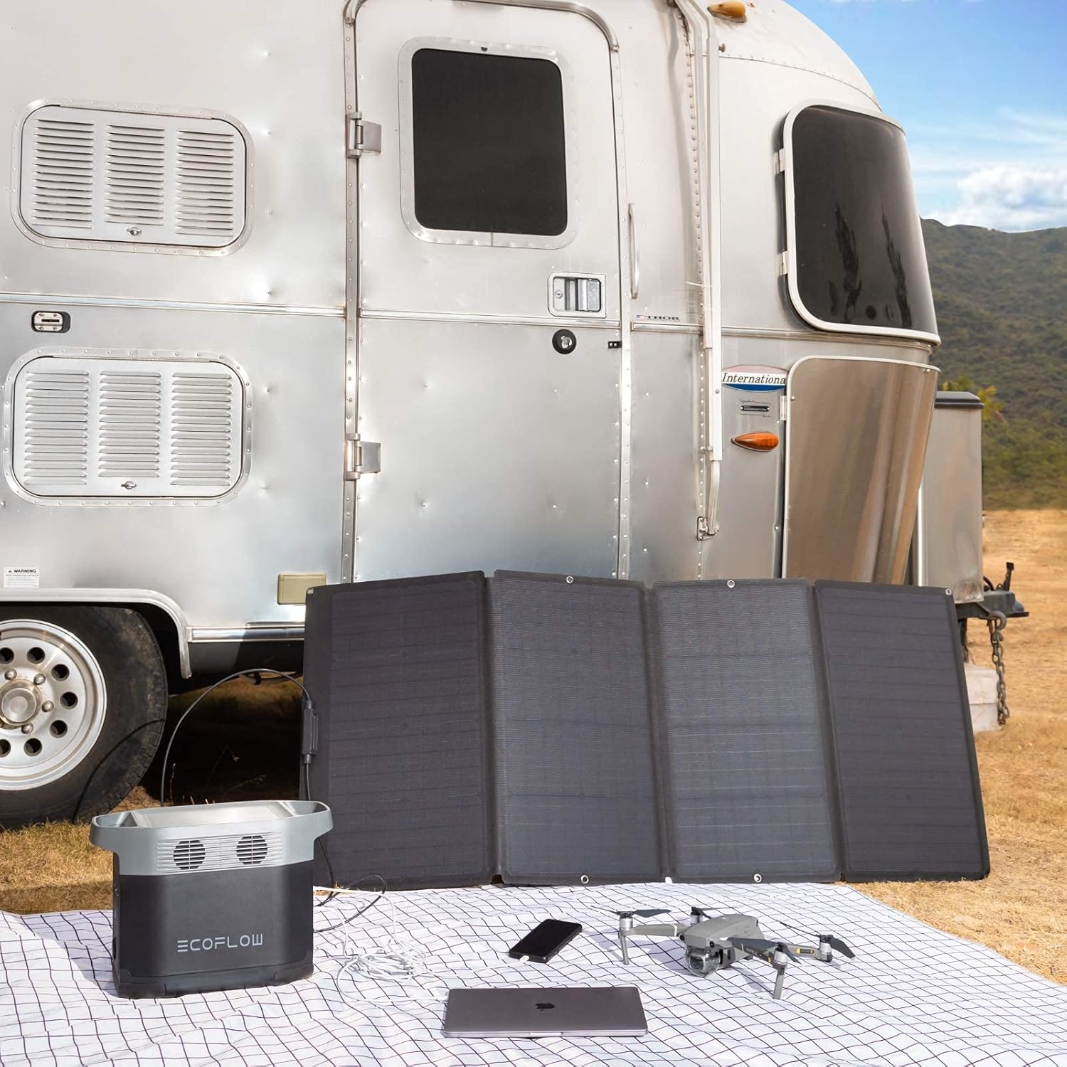 160 Watt Foldable Solar Panel  - Outdoor Power Station recension och pris