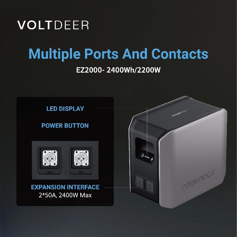 Voltdeer Emergency Power Porta - Outdoor Power Station recension och pris