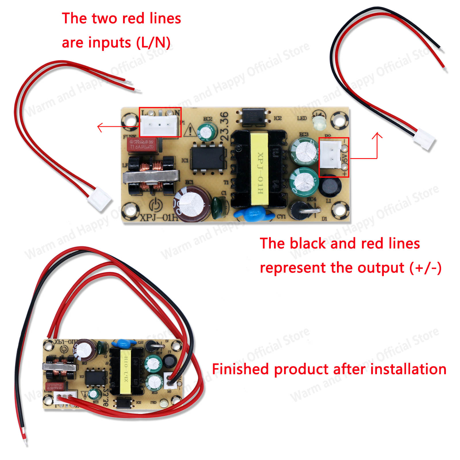 10W 15W 25W DC5V Power Supply  - Outdoor Use Power Strip recension och pris